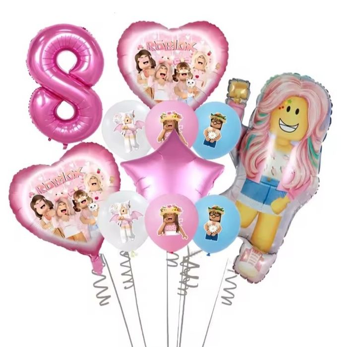 Парти сет украса Скай и Роблокс - момиче