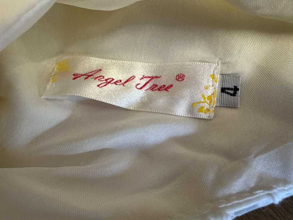 Рокля за кръщене/ сватба в цвят екрю 4 год