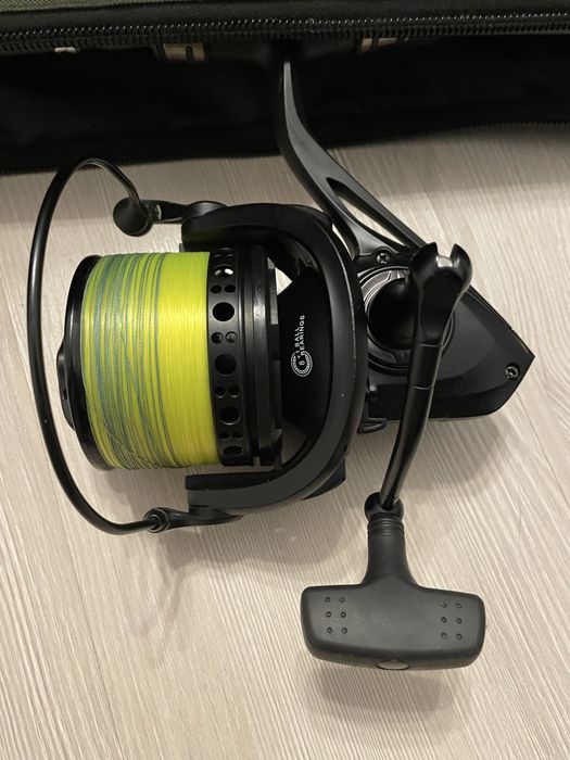 Lansete 4 bucati cu huse si mulinete