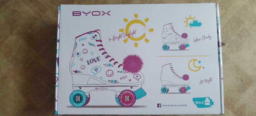Ролкови кънки BYOX- 30 лв.