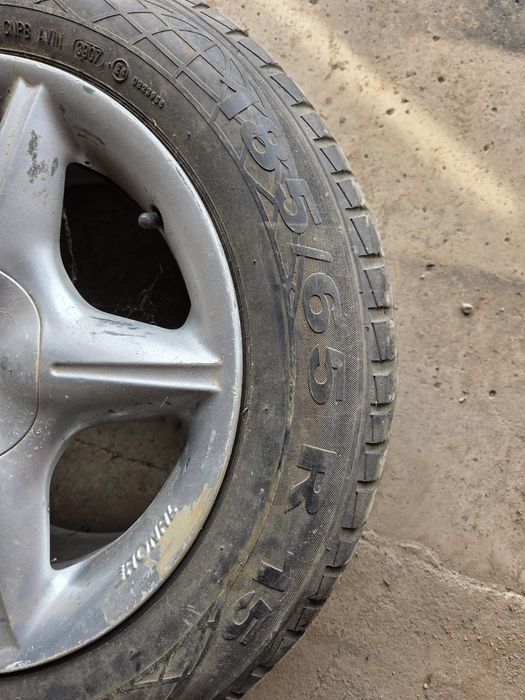 Продам летнюю шину с диском 1штука