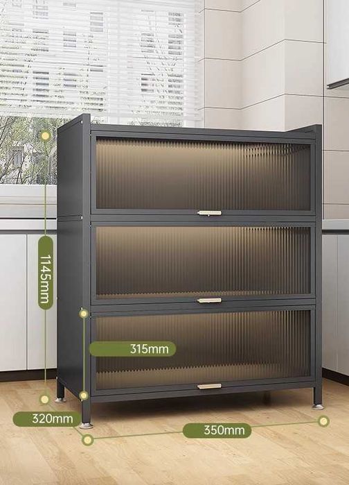 Kichik oshxona uchun metall polkalar | Компактные кухонные полки