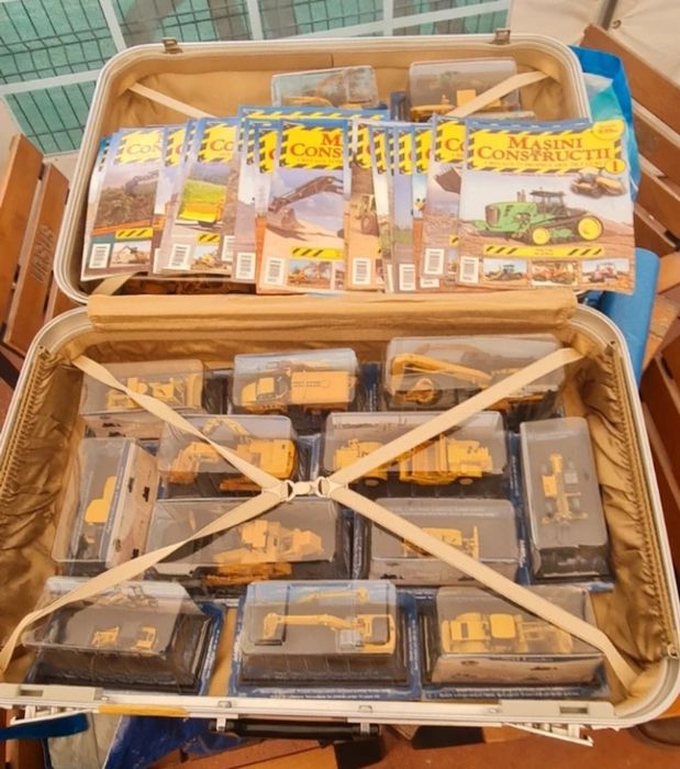 Colectie machete metalice masini constructii