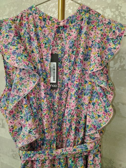 Дамски гащеризон на цветя    Boohoo