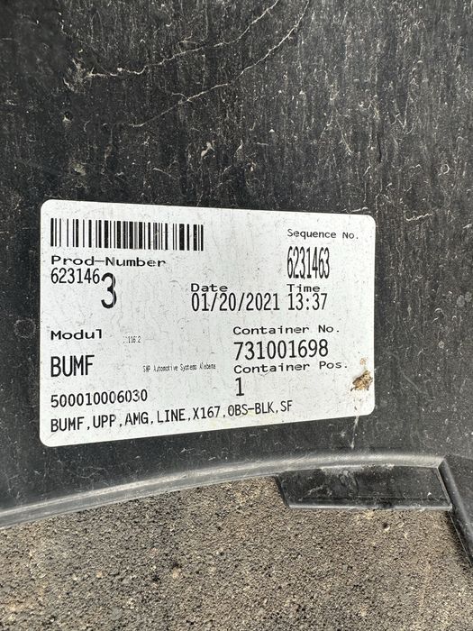 Бампера комплект GLS -2020