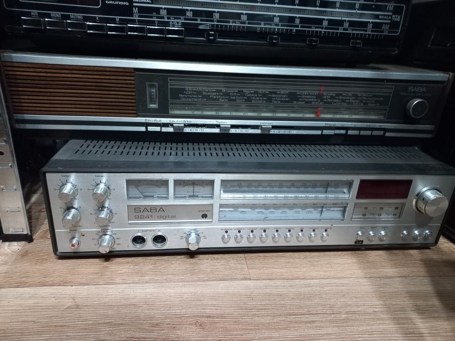 Saba 9241 digital Saba mainau deluxe si grundig rtv720 amplituner radi