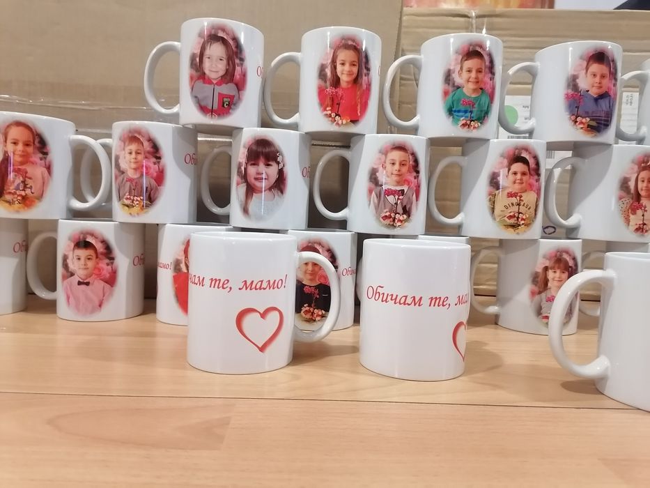 Чаша със снимка или надпис - 5,11 евро