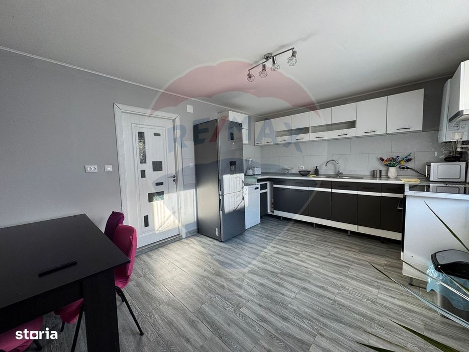 Apartament 2 camere la casă, cu acces la curte și zona de BBQ