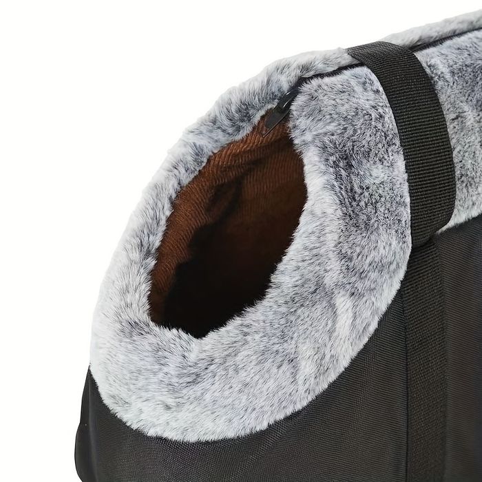 Винтидж чантичка за домашни любимци с дишащ дизайн и ретро излъчване!