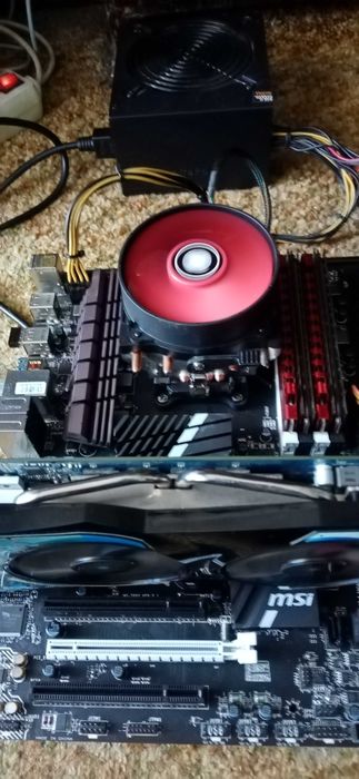 Продавам дъно msi 970a sli krait edition...