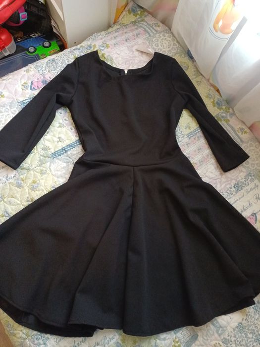 Дамска черна  рокля