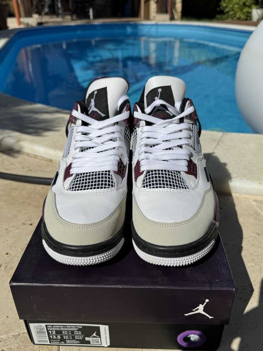 Jordan 4 Retro PSG Кецове 46 EUR + Кутия Нови