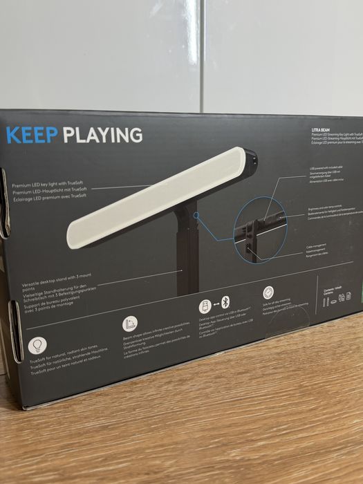 Lampa Birou Streaming Logitech Litra Beam - SIGILATA