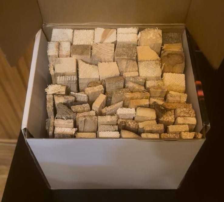 2 Kituri de Lemn de 2kg si 2 cutii Lana lemn