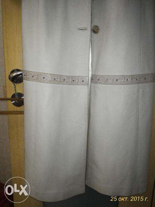 Плащ Женский кожанный