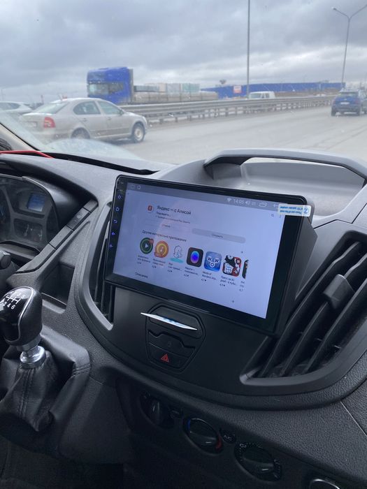 Navigatie android Ford Transit Waze YouTube GPS