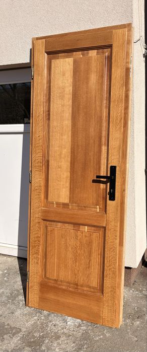 Usa de Interior Stejar cu Toc, Plina , Dreapta