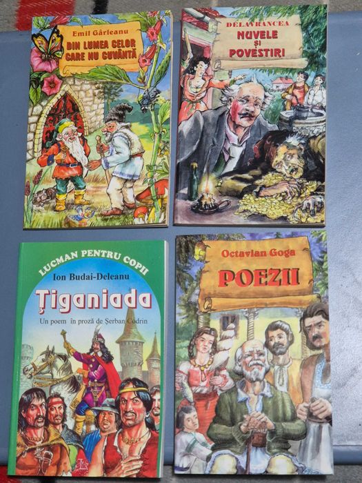 Vand set 22 carti literatura romaneasca, dedicata tineretului