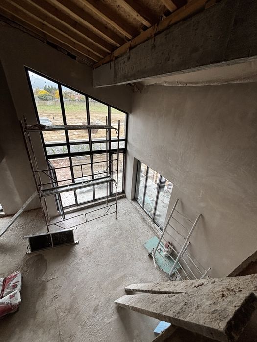 Машинна / Турбозолна мазилка (монофазна)/ гипсокартон /шпакловки и др.