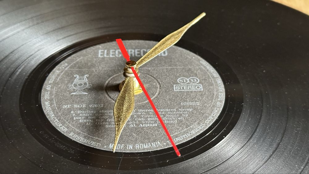 Ceas perete ceas vinil ceas ceasuri vinyl platan ceas disc ceas dj