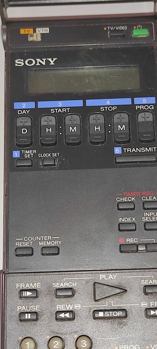 telecomanda pt tv. + video  SONY RMT V 126 - 99 ron