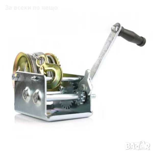 НЕМСКА Ръчнa Лебедка 2500 – 1130 КГ Mar-Pol + Подарък ЛЕД ФЕНЕР