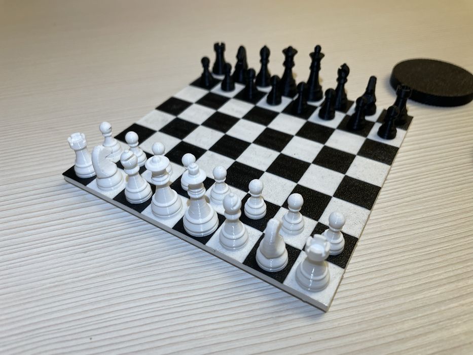 Сгъваем магнитен шах