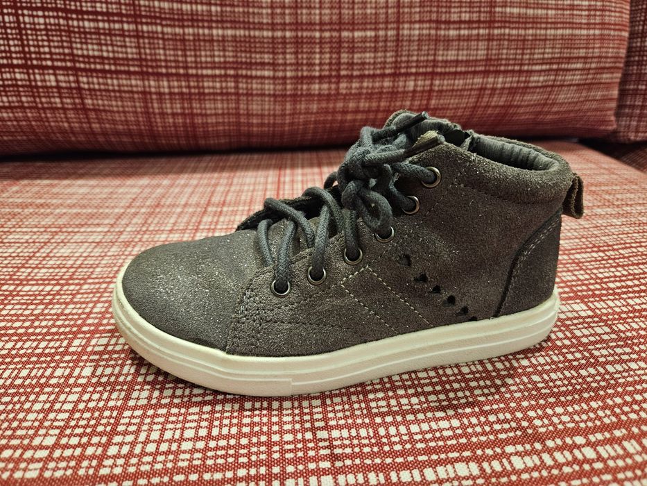 28 - Ghete primavara fetite, incaltaminte, pantofi fete piele intoarsa