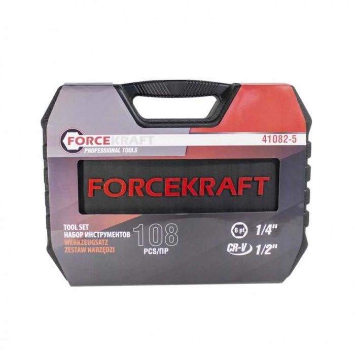 Гедоре 108 части, 1/4 и 1/2, FORCEKRAFT