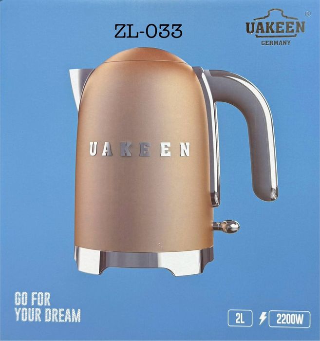Электрический чайник elektr choynak UAKEEN ZL-029 ZL-030 ZL-031 ZL-032