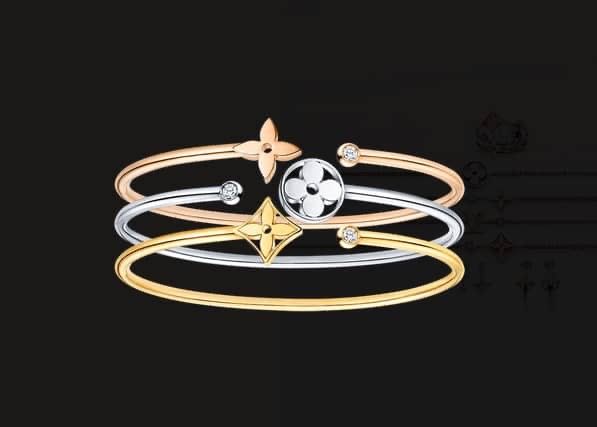 Позлатени гривни “Louis Vuitton” 750/18k