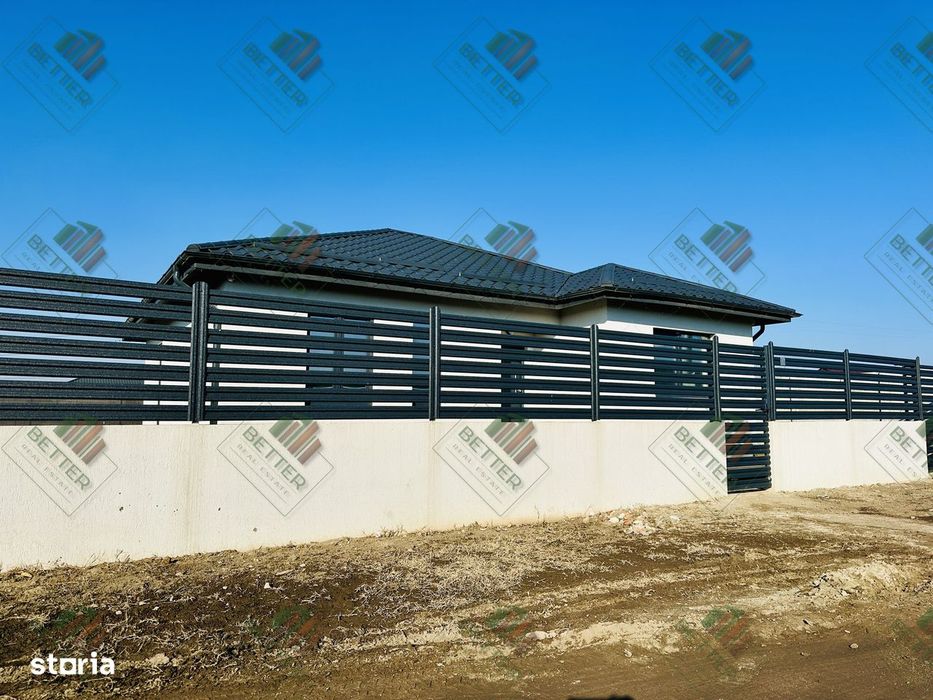 Casa Parter Individuala + Pod Comuna Berceni - 3 camere - 2 Bai