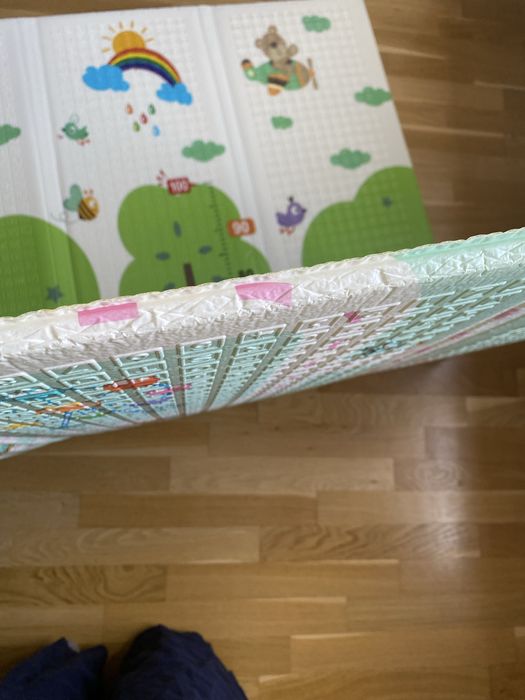 Saltea de joaca termica antiderapanta pliabila 2 fete