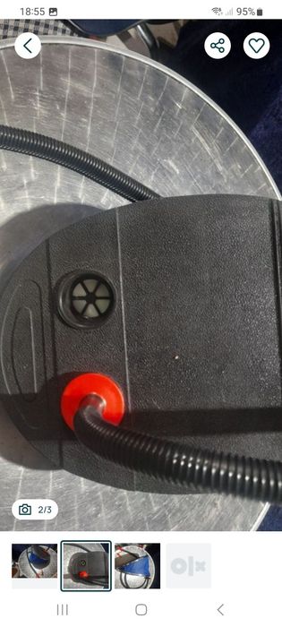 Pompa de umflat la picior