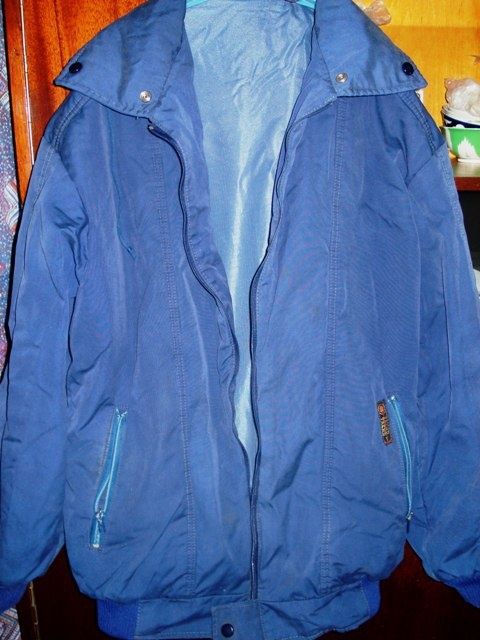 Мужская куртка теплая б/у