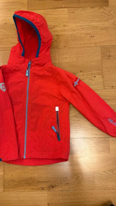 Trollkids Kid's Kvalvika Geaca - Softshell jacket - 5-6 ani (110)