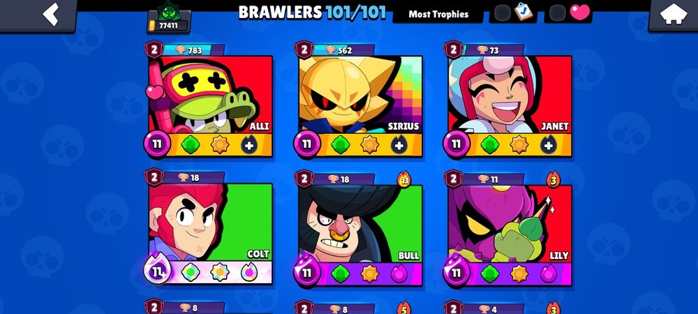 Бравл старс аккаунт