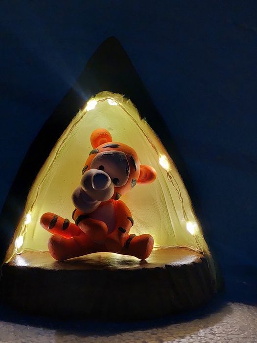 3д нощна лампа-персонализирана