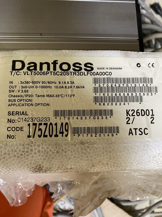 Инвертор Danfoss инвертор