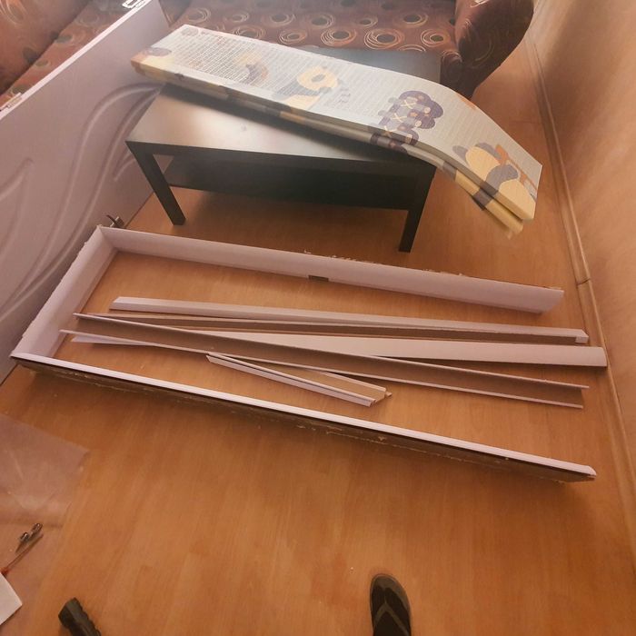 Бяла интериорна врата 194/66,5