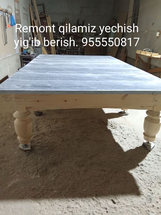 Bilyart #билярд# remont qilamiz.