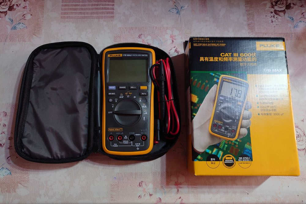 Цифровой мультиметр Fluke 17B Max-02,новый в упаковке