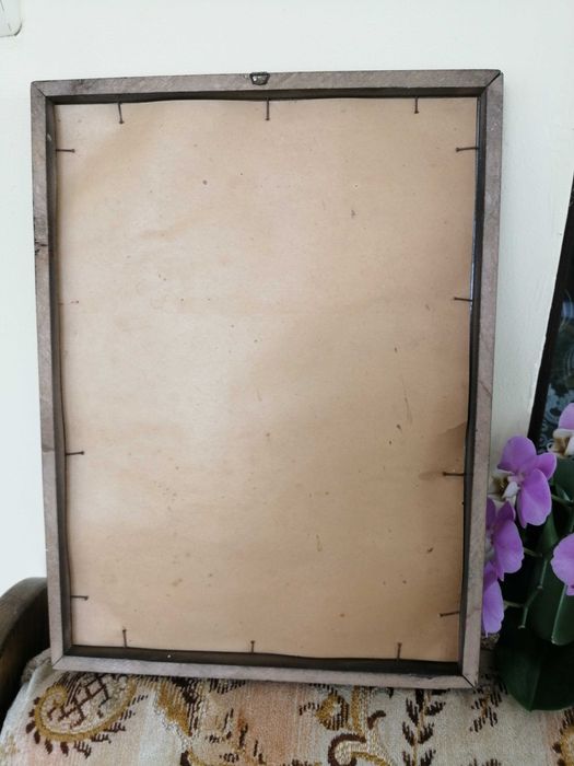 Tablou  original in carbune Mane - Katz