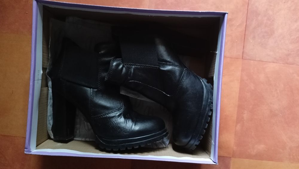 Botine piele Benvenuti