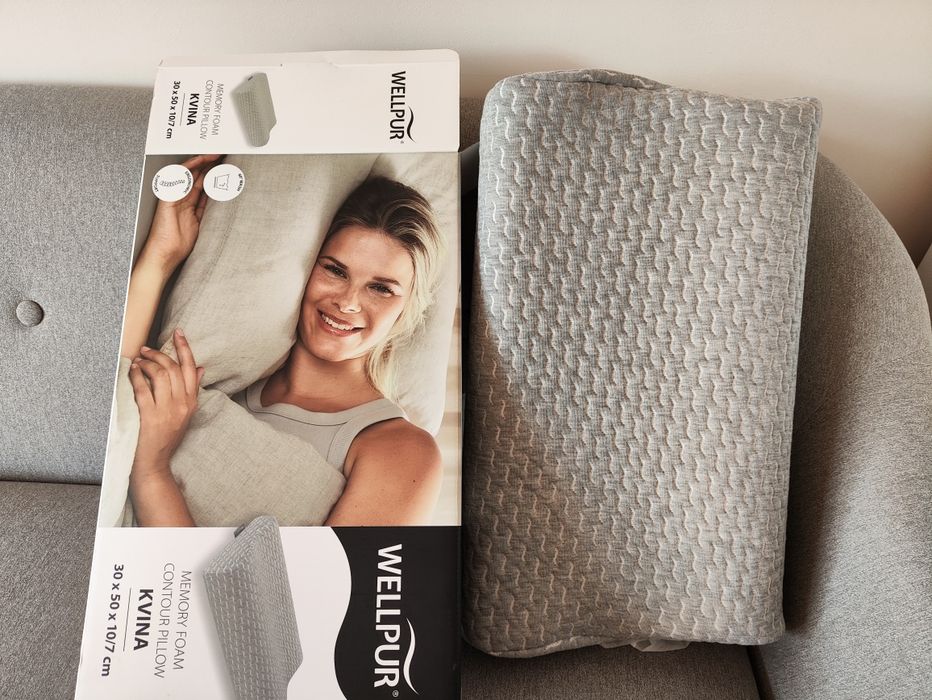 Възглавница с мемори пяна 30x50x10/7 WELLPUR KVINA
Въз