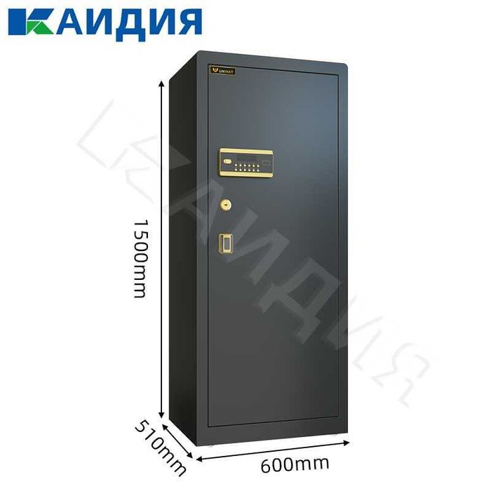 Smart seyf – WiFi сейф с отпечатком пальца, пароль+ключ, сигнализация