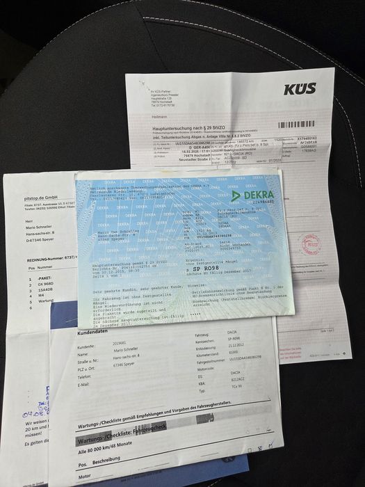 Dacia Sandero 2 Navi Clima Germania tce