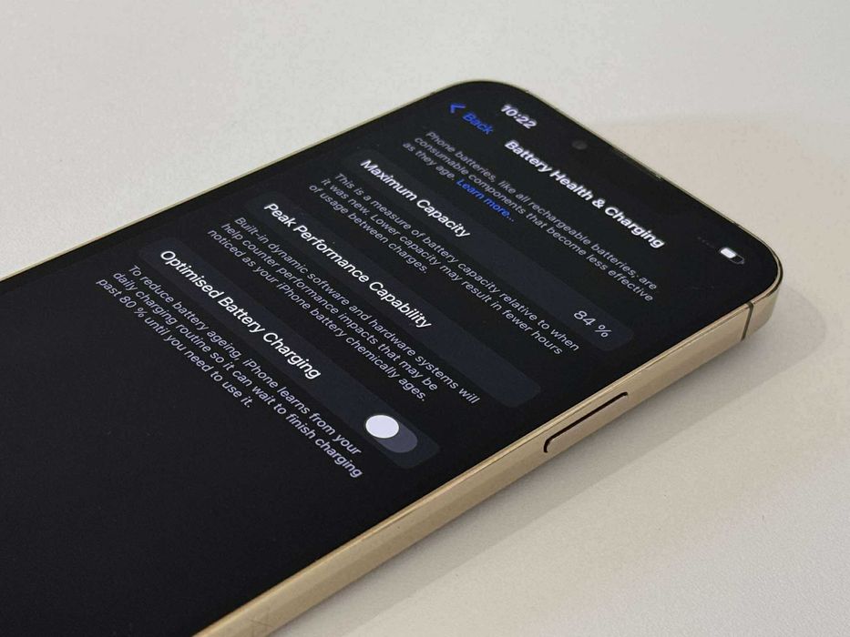 Бартер! iPhone 13 Pro Gold (Златен) 84% Батерия!
