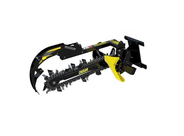 Trencher Digga Hydrive 1200 - midiexcavatoare 4,5-8 t.