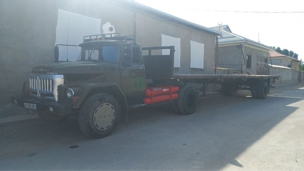 зил тигач с прецепом